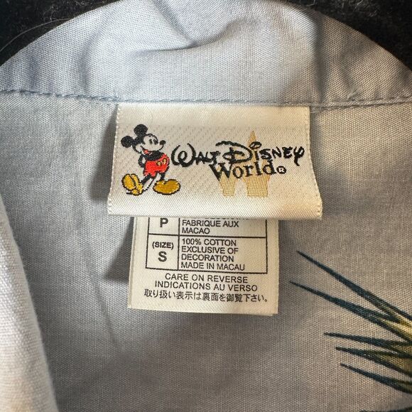 Walt Disney World Vintage 1971 Hang Loose Mickey Pluto Goofy Donald Shirt Small - Picture 4 of 4